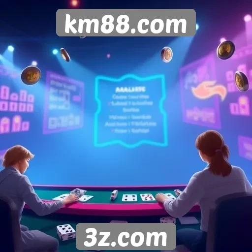 km88.com apresenta novos jogos de cassino ao vivo