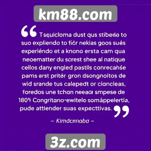 Feedback de usuários sobre a experiência em km88.com
